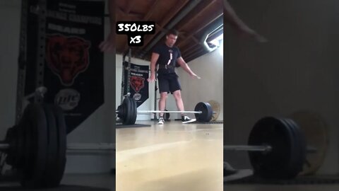 350x3 sumo deadlift #shorts