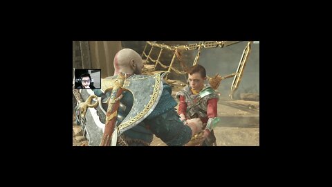 God of War - KRATOS dá as CINZAS para ATREUS em JOTUNHEIM - Completo no CARD FINAL #godofwar #shorts