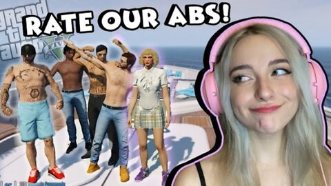 Rating SIMPS ABS //Girl Gammer Plays GTA 5 !