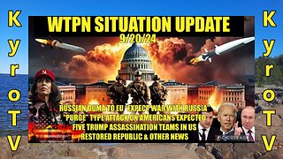 Situation Update - September 20, 2024 (edited version) (Swedish subtitles)