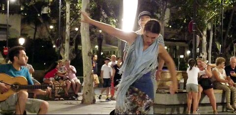 Flamenco Street Dancing, Seville Spain