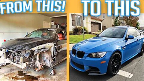 BUILDING AN M3 BMW IN 8 MINUTES!