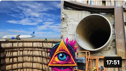 Denver airport is expanding its underground tunnels & says it's for "the illuminati to meet!"