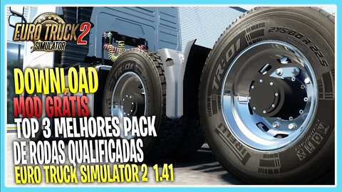 TOP 3 MELHORES PACK DE RODAS PARA EURO TRUCK SIMULATOR 2 1.41