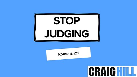 STOP JUDGING