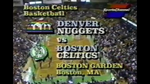 1990-12-05 Denver Nuggets vs Boston Celtics