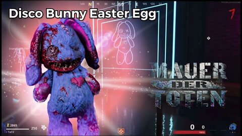 Black Ops Cold War mauer der toten / DISCO BUNNY EASTER EGG Attempt 2 / PS5Share