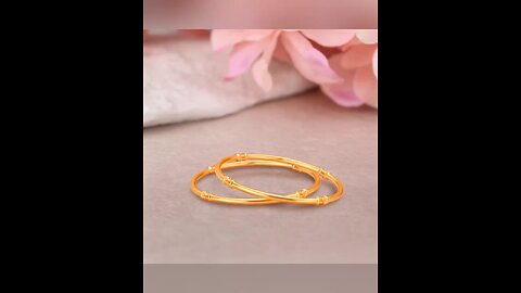 gold bangle design #