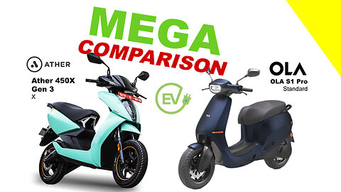 MEGA COMPARISON | Ather 450X Gen 3 vs OLA S1 Pro | Kuch Bhi