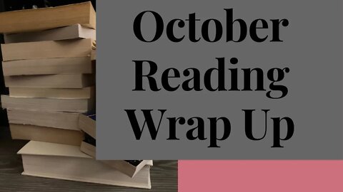 October reading wrap up