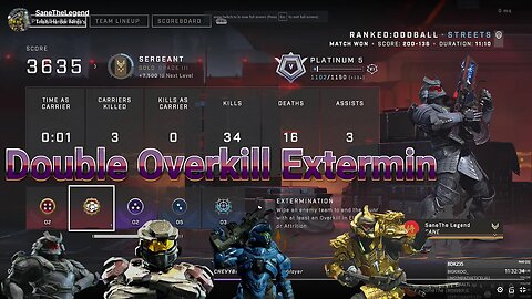 Halo Infinite PVP [Double Overkill Extermin]