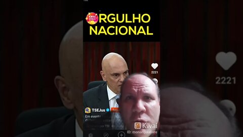 Democracia? O ministro Alexandre de Moraes disse que temos que nos orgulhar do sistema