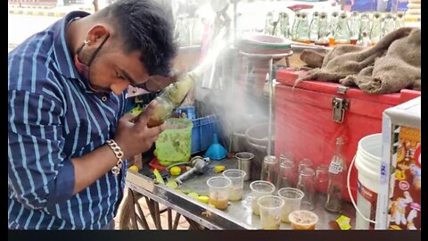 Sniper Soda | Most Epic Live Soda Opening Skill | Indian Street Food