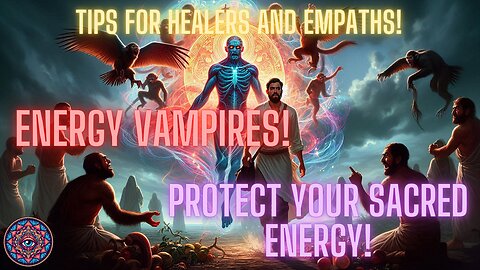 Protect Your Sacred Energy! Tips For Healers And Empaths! Energy Vampires want your Prana!