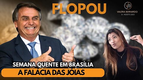 FALÁCIA DAS JÓIAS DE BOLSONARO FLOPU IGUAL A LIVE DE LULA