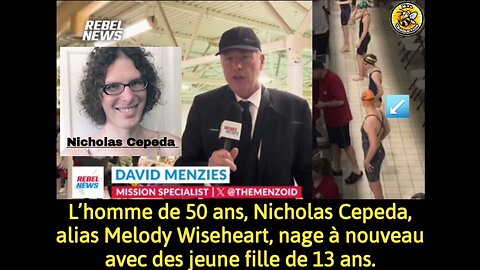 L'homme de 50 ans, Nicholas Cepeda, alias Melody Wiseheart nagent avec des gamines a remis ça.