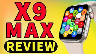 Smartwatch X9 Max Review pk X8 X7 T900