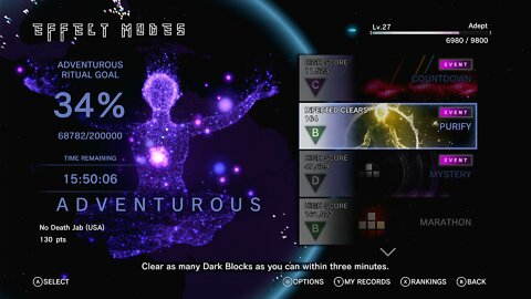 Tetris Effect Connected - Adventurous Ritual - Countdown Event 17