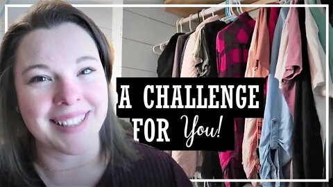 Closet Declutter//Issuing A Challenge//Giveaway