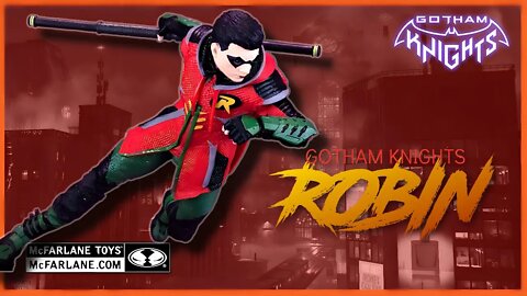 McFarlane Toys DC Multiverse Gotham Knights Robin Figure @The Review Spot