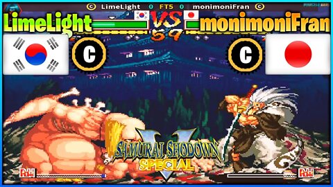 Samurai Shodown V Special (LimeLight Vs. monimoniFran) [South Korea Vs. Japan]