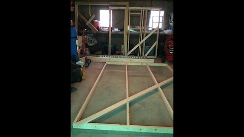 Mobile Wood Frame Greenhouses build part 2 Walls and bracing.