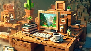 How To Make A Unique Office Desk in Minecraft