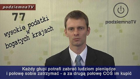 podziemna TV - wysokie podatki w bogatych krajach #77 (19.09.2014)