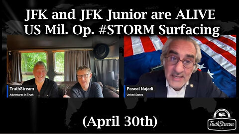 JFK and JFK Junior are ALIVE - US 🇺🇸Mil. Op. #STORM Surfacing (April 30th)- #WWG1WGA