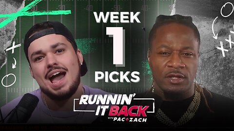 Pac and Zach's NFL Week 1 Betting Blueprint! 📋💰