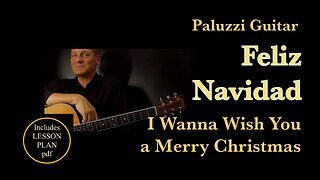 Feliz Navidad [I Wanna Wish You A Merry Christmas] Easy Strum Guitar Lesson