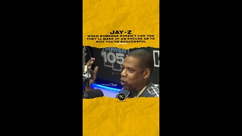 @jayz When someone doesn’t like you they’ll make up an excuse as to why you’re successful