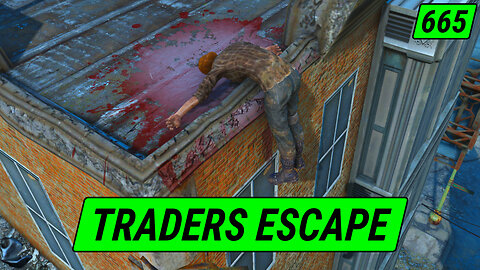 Traders 'Lucky' Escape | Fallout 4 Unmarked | Ep. 665