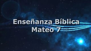 Enseñanza Bíblica: Mateo 7 - EDGAR CRUZ MINISTRIES