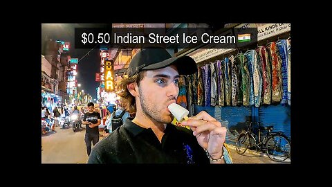 $0.50 Indian Street Ice Cream 🇮🇳