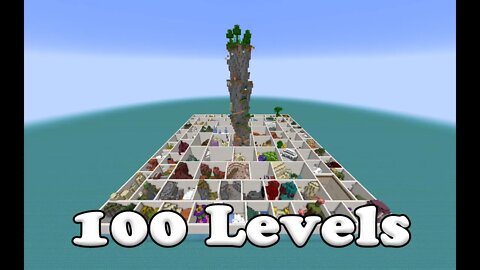 Minecraft Parkour 100 Levels