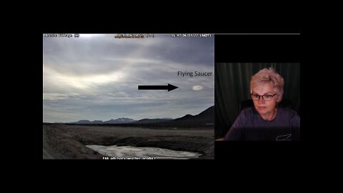 FLYING SAUCER ON THE ARCTIC VILLAGE FAA WEATHER CAM