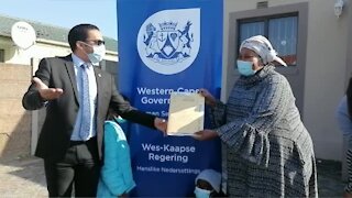 Khayelitsha resident gets her home back