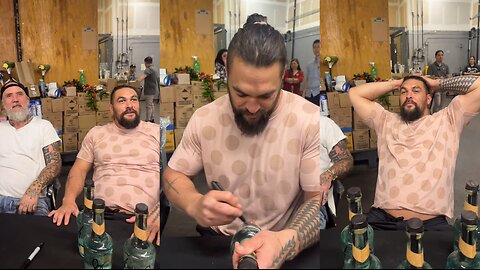 Jason Momoa Signs Limited Edition Drinks | A Celebration of Sustainability and Aloha