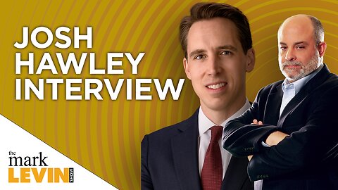 Sen Josh Hawley Breaks Down The Masculine Virtues America Needs