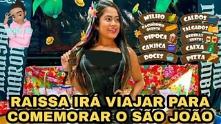 RAISSA OLIVEIRA IRÁ VIAJAR PARA COMEMORAR A FESTA DE SÃO JOÃO !!!