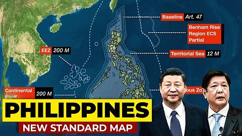 The Philippines New Standard Map Will counter China’s 10 Dash Line