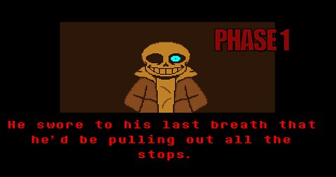 Undertale: Last Breath Sans Phase 1