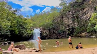 Pirenópolis, Trilha da Cachoeira Santa Maria