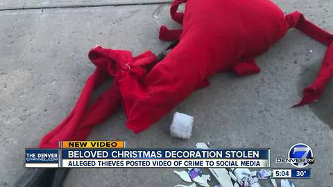 Castle Rock family searches for suspects that destroyed Jack Skellington decoration