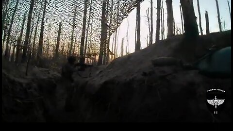 Foreigners from Australia and England in the Ukrainian Thorne Assault Group defend their trench