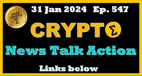 Brief #CRYPTO #Bitcoin #ETH #SOL #ADA #XRP - News Talk and Action