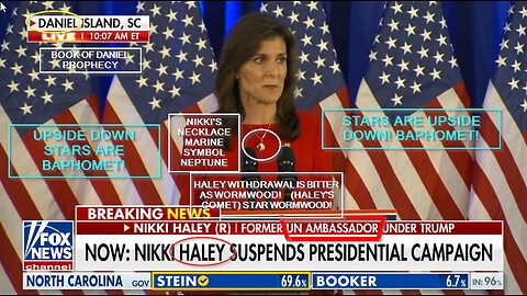 Prophecy of Wormwood Using Nikki Haley EXPOSING AiPAC CORRUPTION; Evangelicals; Palestinian Genocide