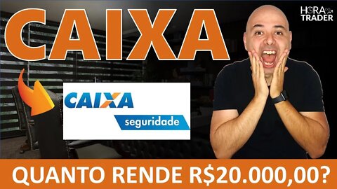 🔵 DIVIDENDOS: QUANTO RENDE R$20.000,00 INVESTIDOS EM CAIXA SEGURIDADE (CXSE3)? | CAIXA SEGUROS