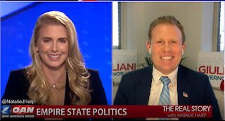 The Real Story - OAN Adam’s Awkward Interview with Andrew Giuliani